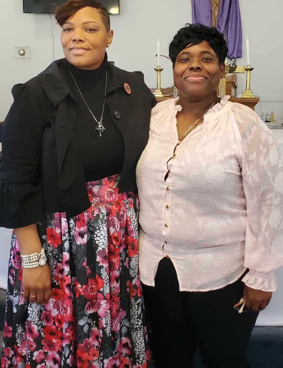 Rev. A. Michele Matthews and Rev. Kelly Waters